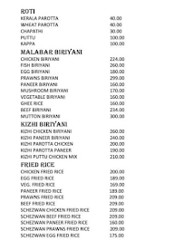 Malabar Kitchen menu 3