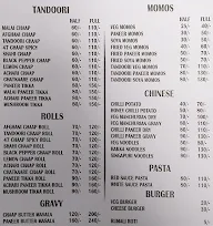 Hungers & Foodies menu 1