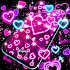 Neon hearts live wallpaper13.0