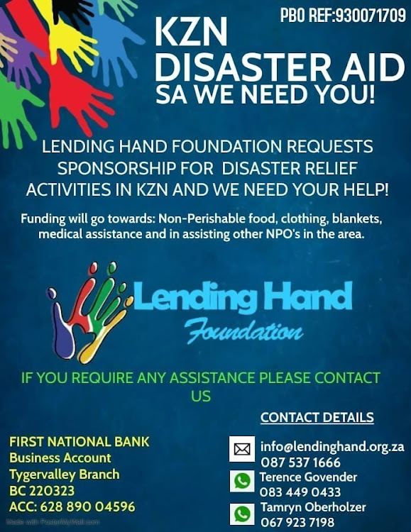 Lending Hand Foundation.