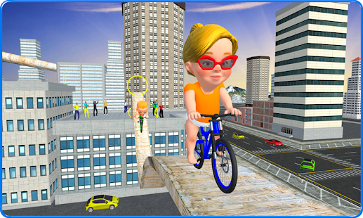 cara memainkan Baby Bicycle Rider Race 3D di komputer
