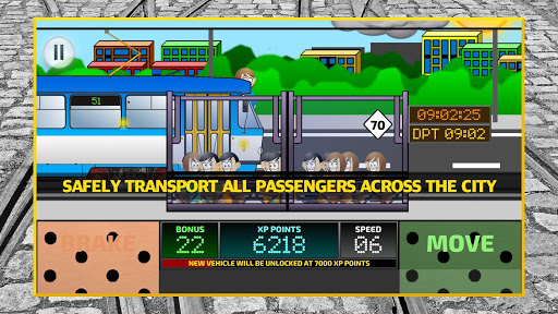 Screenshot Tram Driver Simulator 2D