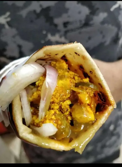 Paneer Bhurji Roll