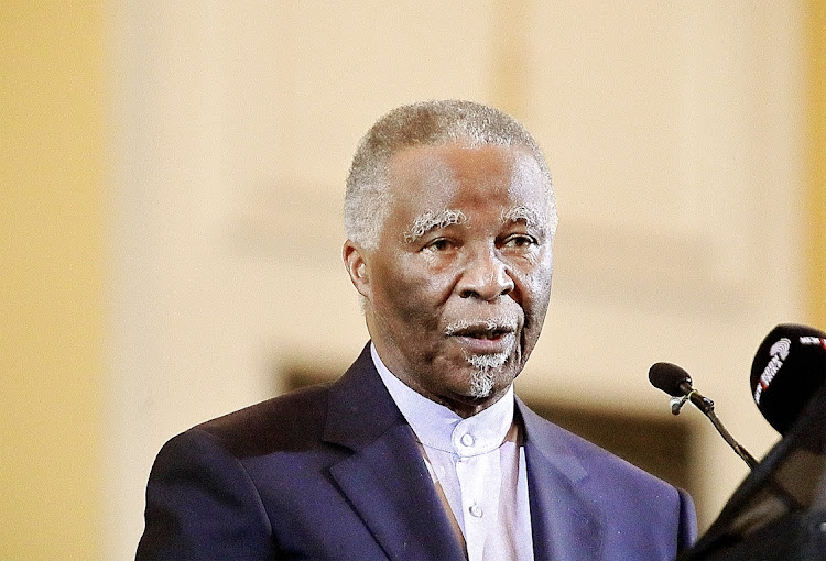 Thabo Mbeki former SA President.