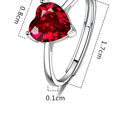 Title 1, Love Zircon Oorbellen voor Vrouwen Creativiteit