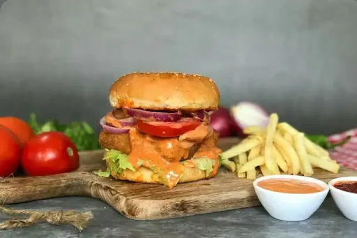 Spicy Grill Chicken Patty Burger