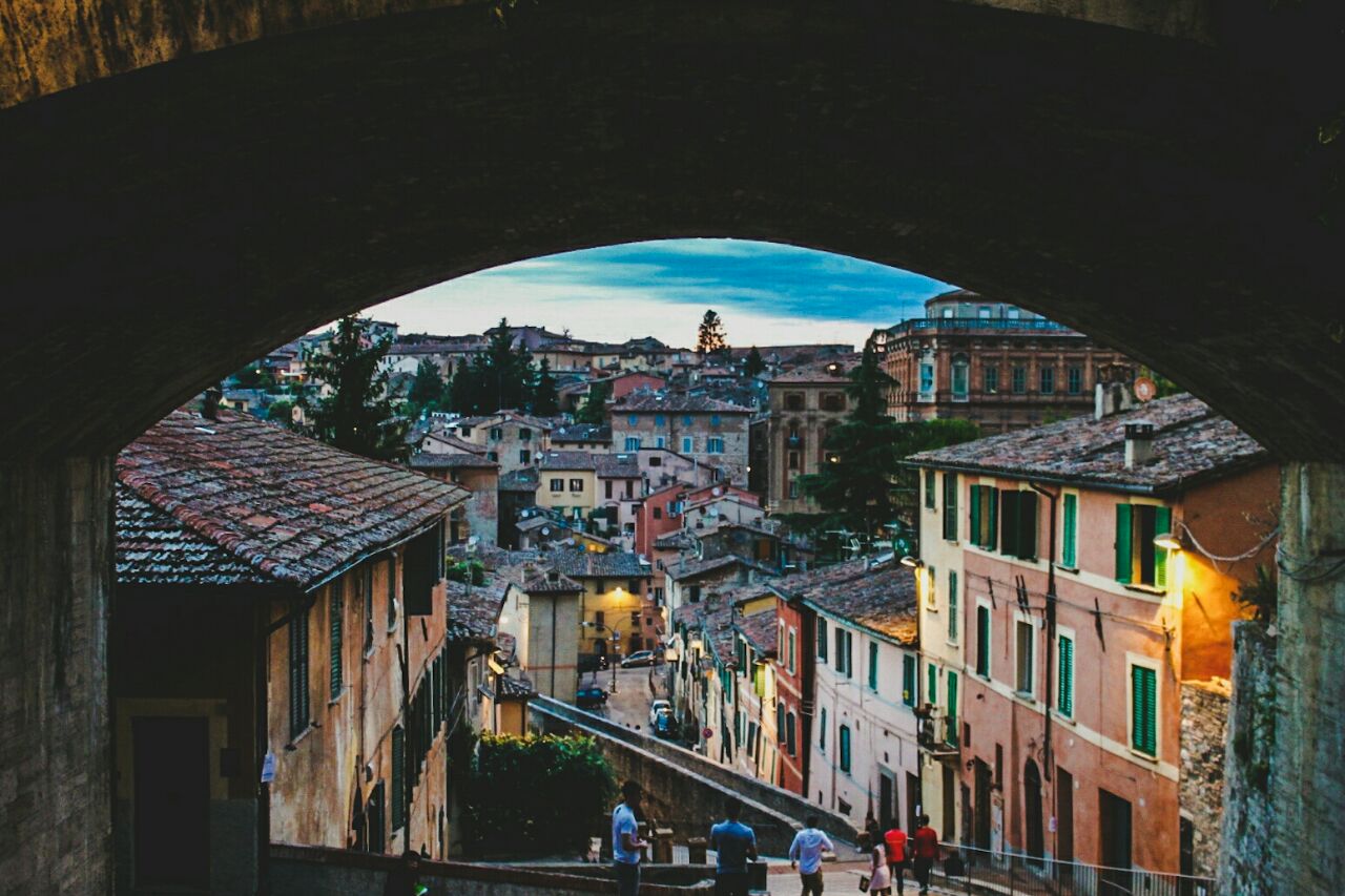 Perugia incorniciata. di Lincefantasiosa