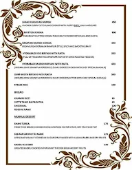 Mughal Empire menu 2