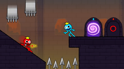 Screenshot Red and Blue Stickman 2024