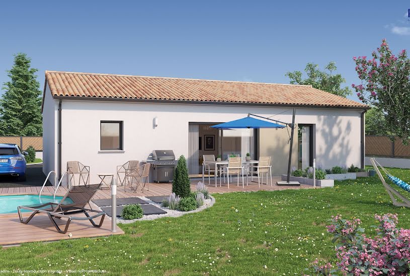  Vente Terrain + Maison - Terrain : 757m² - Maison : 93m² à Saint-Savin (33920) 