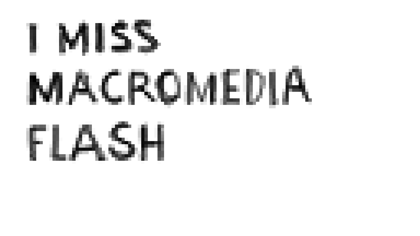 macromedia flash