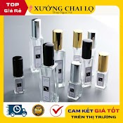 Lọ Chiết Nước Hoa Giá Rẻ Nhất Vỏ Lọ Đựng Nước Hoa Thủy Tinh 5Ml, 10Ml, 20Ml, 30Ml Chiết Tinh Dầu, Phụ Kiện Du Lịch