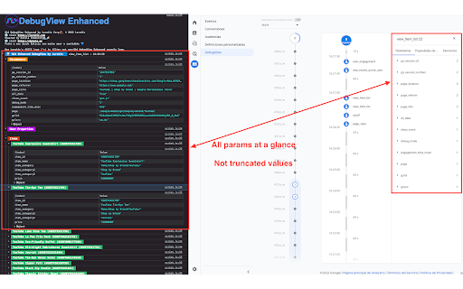 GA4 Enhanced DebugView by Luratic
