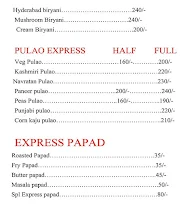 Veg Express Dhaba menu 4