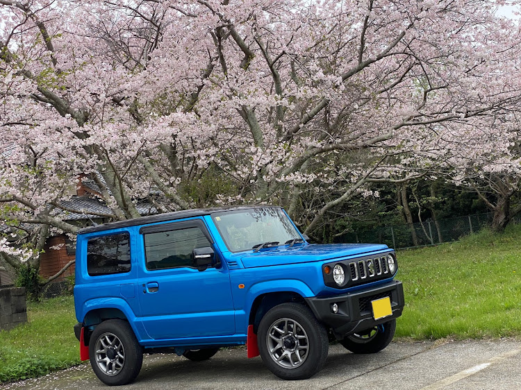 ジムニーのサクラと愛車に関するカスタム事例の投稿画像1枚目