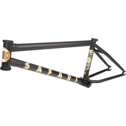 BSD Safari BMX Frame - 21" TT - Flat Black