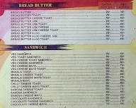 Sagar Snacks Centre menu 1