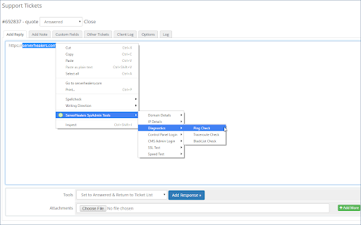 ServerHealers SysAdmin Tools