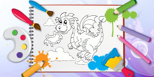 Dragon Coloring Book - Fun Painting(圖4)-速報App