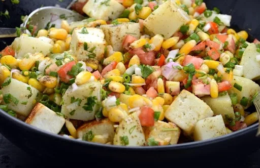 Paneer Corn Chatpata Salad
