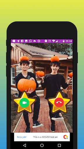 American Boys call you  Fake call and video call