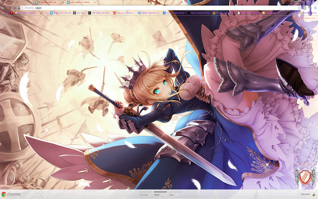 Fate Stay Night Theme 09 - 1600x900 chrome extension