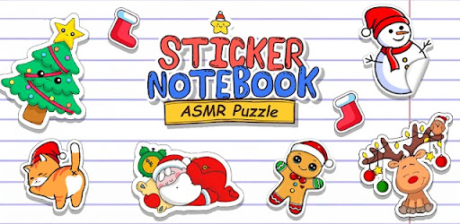 Sticker Notebook: ASMR Puzzle