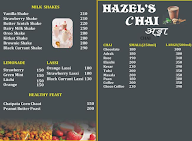 Hazel's Chai Adda menu 1