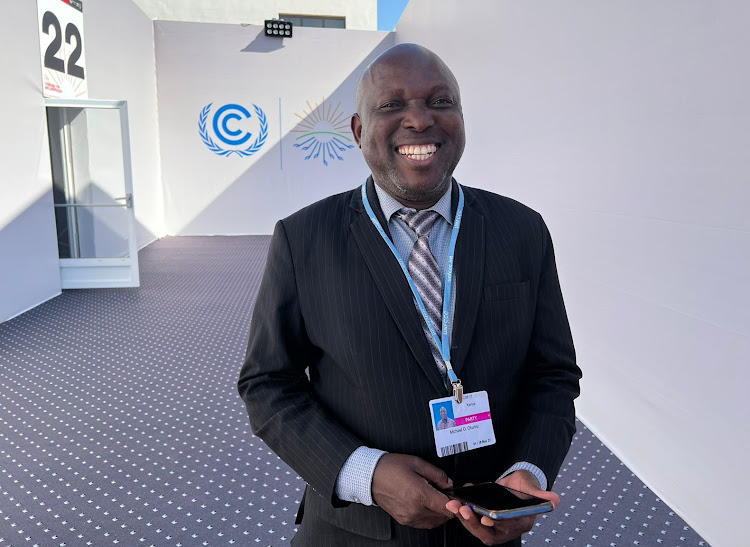 Michael Okumu, CLimate Change Negotiator