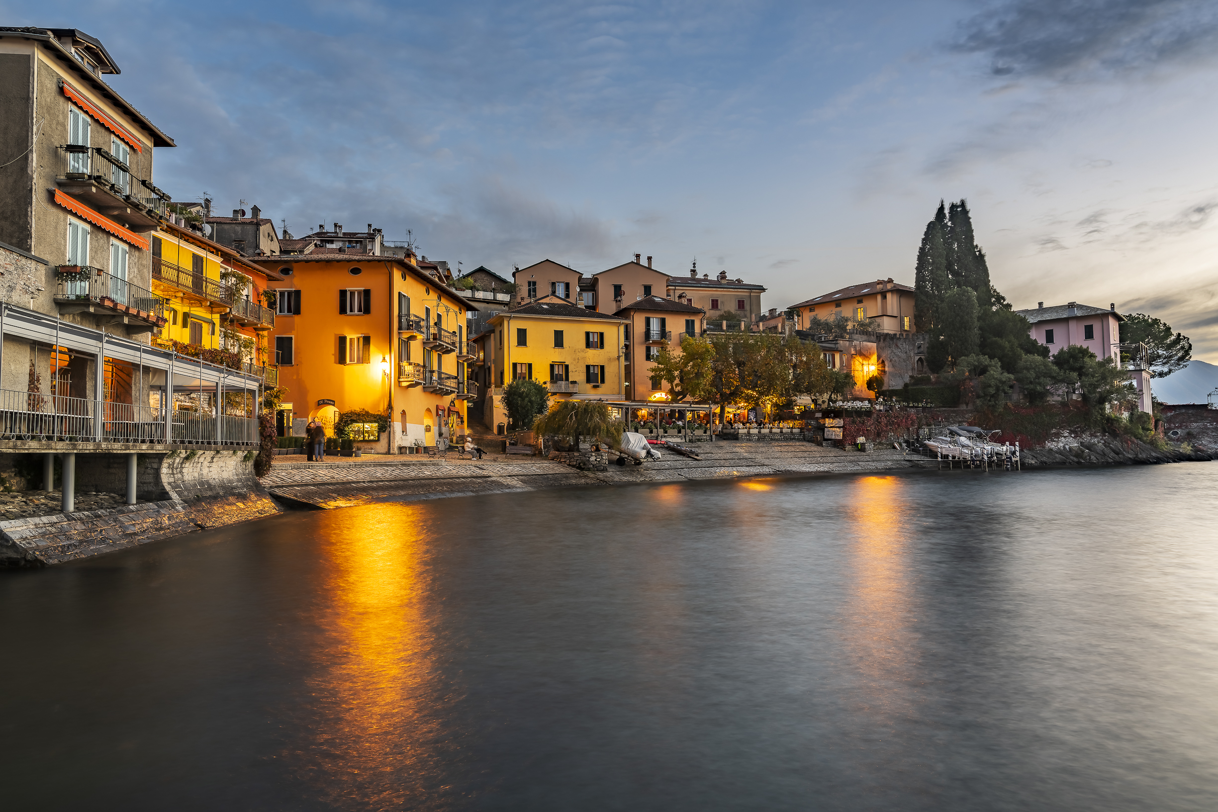 Il tramonto a Varenna di Ambro1308