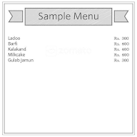 Krishna Sweets Home menu 1