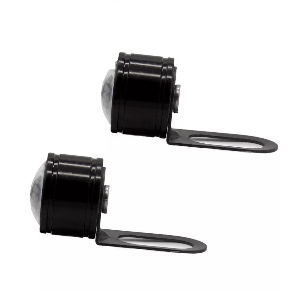 Motorfiets aangepaste voor LED spiegellicht knipperlichten, verbeterde zichtbaarheid en veiligheid voor de rijder.
