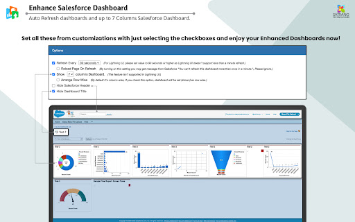 Enhance Salesforce Dashboard