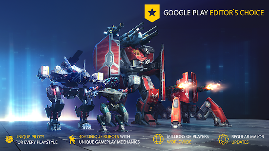 War Robots Multiplayer Battles Apps On Google Play - el mejor juego de iron man de roblox youtube