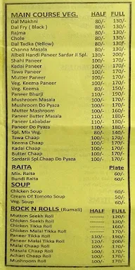 Sardar Ji Food Point menu 1