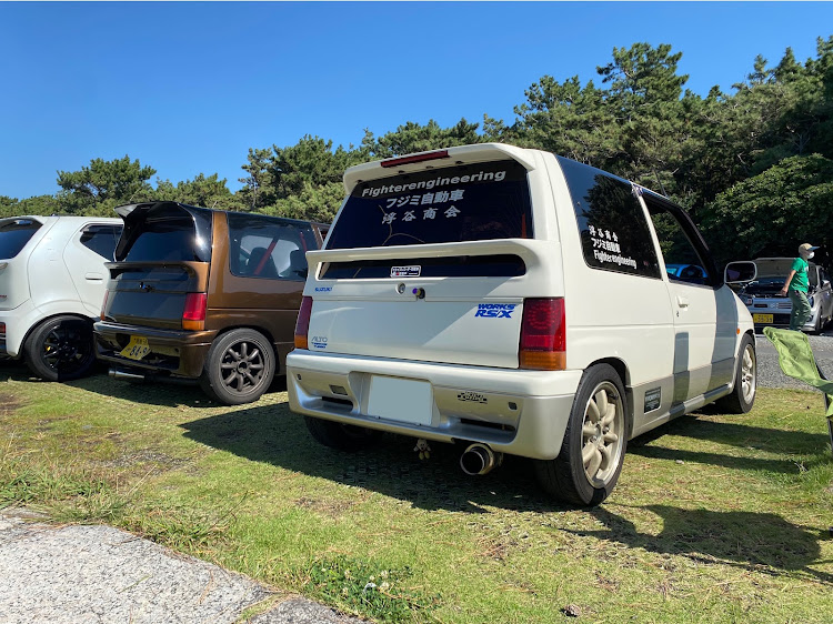 アルトワークスの秋ヶ瀬・千本浜公園・cr22s・cp21sに関するカスタム事例の投稿画像2枚目