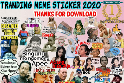 20+ Inspirasi Kumpulan Stiker Whatsapp Stiker Lucu