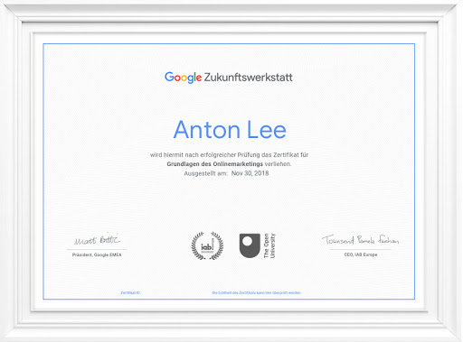Grundlagen Des Onlinemarketings Google Zukunftswerkstatt