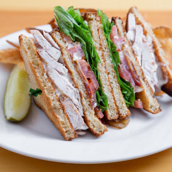 Turkey Club on Fresh Baked Kith & Kin Bread