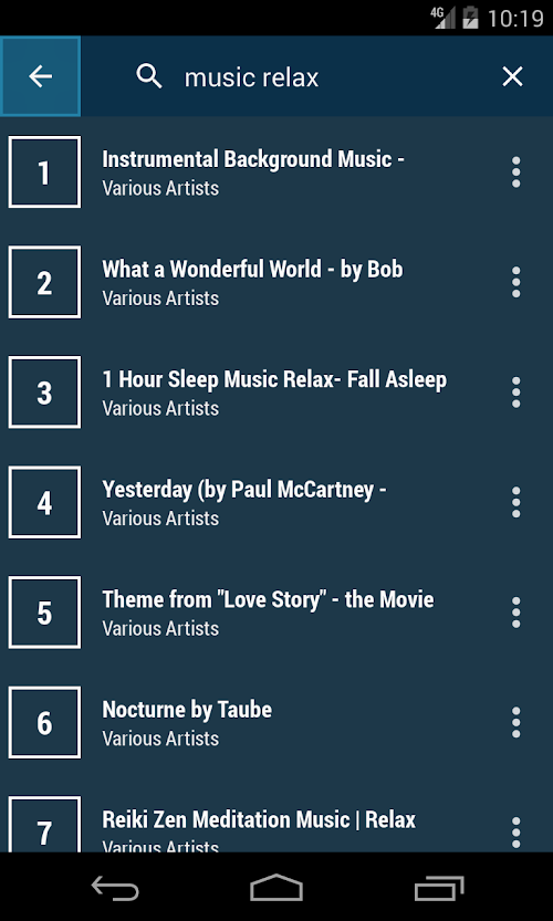 Android application Lagu DJ Remix Terbaru screenshort
