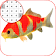 Koi Fish Coloring Color By Number_PixelArt icon