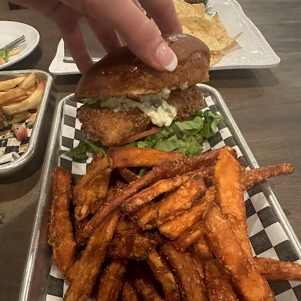 Fried Haddock Sandwich