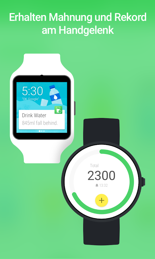 Wasser trinken Erinnerung AndroidApps auf Google Play