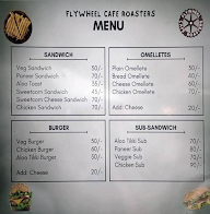 Flywheel Cafe Roasters menu 2