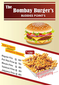 The Bombay Burgers menu 5