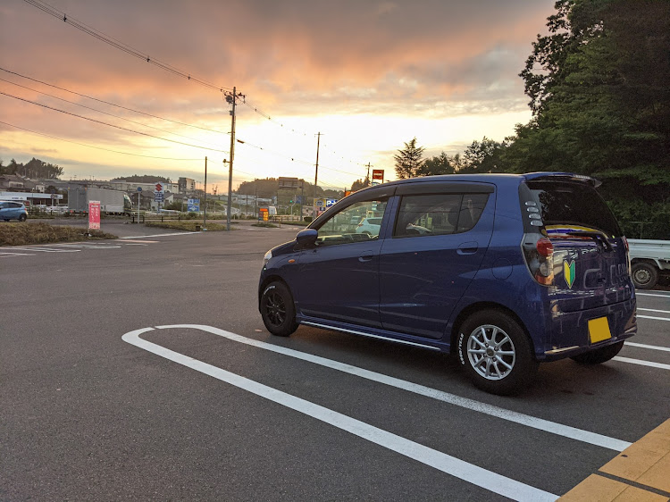 ミラカスタムのホイール交換・ホイール塗装・暑い・車写活に関するカスタム事例の投稿画像1枚目