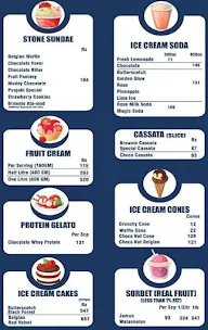 Giani's Ice Cream menu 2