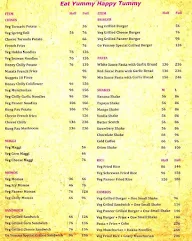 Go Yummy menu 1