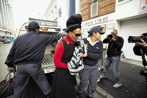 The widow of slain acting Judge Patrick Maqubela, Thandi Maqubela, appeared at the High Court in Cape Town. Picture: SHELLEY CHRISTIANS