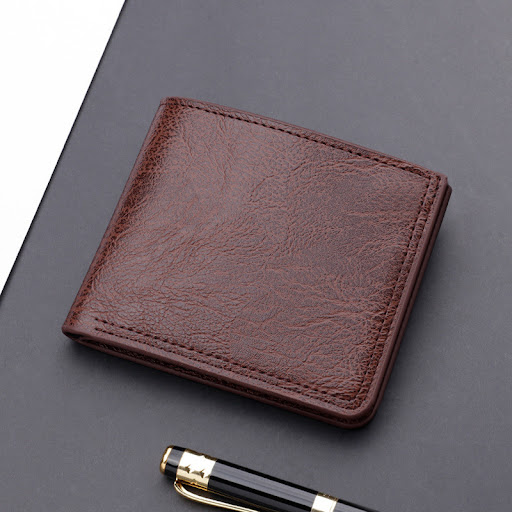Title 7, Button Wallet Short Mens Wallet. Holds Driver...